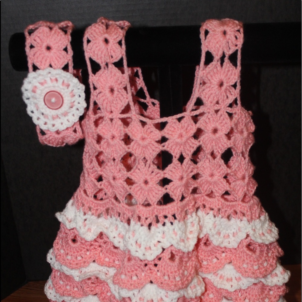Homemade Summer Ruffle Dress - Picture 2 of 2